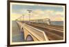 Galveston Causeway-null-Framed Art Print