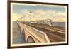 Galveston Causeway-null-Framed Art Print