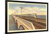 Galveston Causeway-null-Framed Art Print