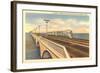 Galveston Causeway-null-Framed Art Print