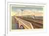 Galveston Causeway-null-Framed Art Print