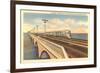 Galveston Causeway-null-Framed Art Print