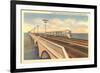 Galveston Causeway-null-Framed Art Print