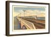 Galveston Causeway-null-Framed Art Print