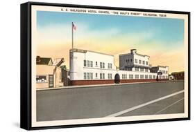 Galveston Hotel Courts, Galveston, Texas-null-Framed Stretched Canvas