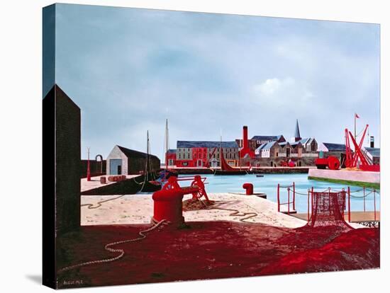 Galway Harbour, 1947-Tristram Paul Hillier-Stretched Canvas