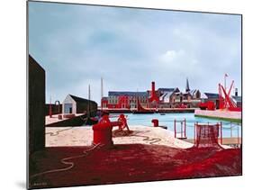 Galway Harbour, 1947-Tristram Paul Hillier-Mounted Giclee Print