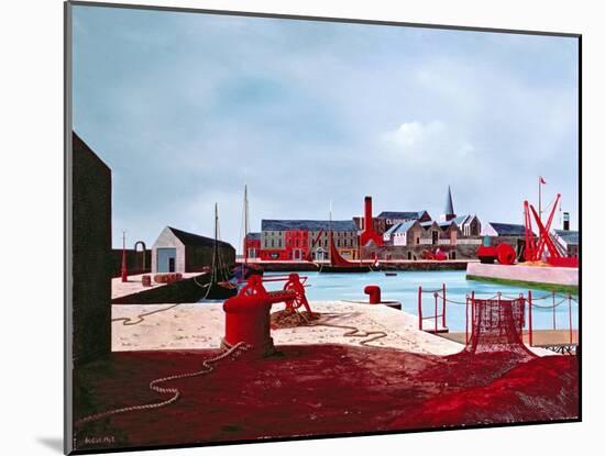 Galway Harbour, 1947-Tristram Paul Hillier-Mounted Giclee Print