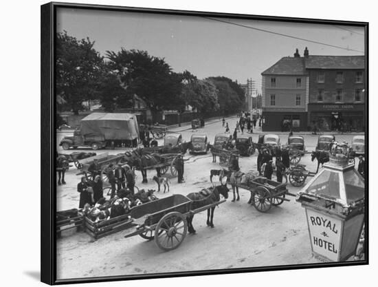 Galway Town Fair-null-Framed Photographic Print