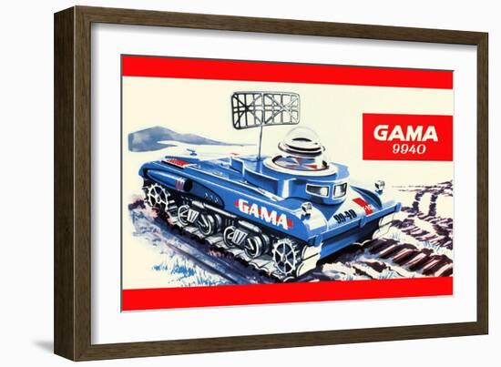 Gama 9940 Space Tank-null-Framed Art Print