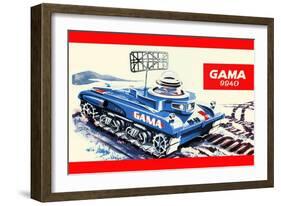 Gama 9940 Space Tank-null-Framed Art Print