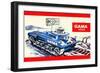 Gama 9940 Space Tank-null-Framed Art Print