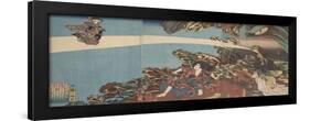 Gama Sennin's Animus (From the Series Ibaraki No Keshi)-Utagawa Kuniyoshi-Framed Premium Giclee Print