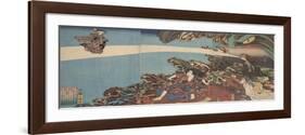 Gama Sennin's Animus (From the Series Ibaraki No Keshi)-Utagawa Kuniyoshi-Framed Giclee Print