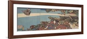 Gama Sennin's Animus (From the Series Ibaraki No Keshi)-Utagawa Kuniyoshi-Framed Giclee Print