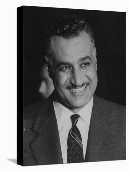 Gamal Abdul Nasserduring United Nation General Assembly Meeting-null-Stretched Canvas