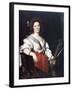 Gamba Player, C1635-Bernardo Strozzi-Framed Giclee Print