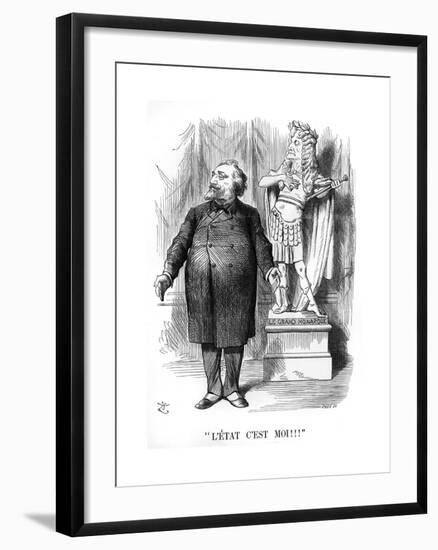 Gambetta Aa Premier-John Tenniel-Framed Giclee Print