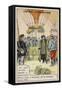 Gambetta and Spuller's Escape from the Siege of Paris by Balloon, October 1870-null-Framed Stretched Canvas