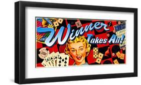 Gamble Gamble Gamble-Kate Ward Thacker-Framed Giclee Print