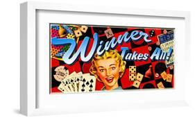 Gamble Gamble Gamble-Kate Ward Thacker-Framed Giclee Print