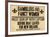 Gamblers and Fancy Women Sign Up Vintage New Orleans-null-Framed Art Print