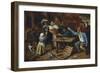 Gamblers Quarrelling, about 1664/65-Jan Havicksz. Steen-Framed Giclee Print