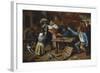 Gamblers Quarrelling, about 1664/65-Jan Havicksz. Steen-Framed Giclee Print