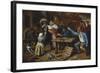 Gamblers Quarrelling, about 1664/65-Jan Havicksz. Steen-Framed Giclee Print