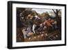 Gamblers Quarrelling-Pieter Brueghel the Younger-Framed Premium Giclee Print