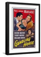 Gambling House-null-Framed Art Print