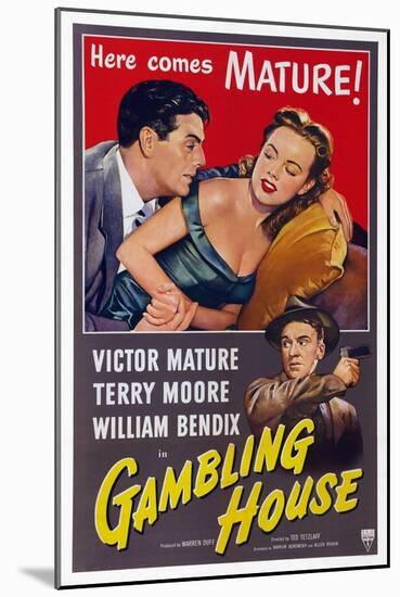 Gambling House-null-Mounted Art Print