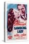 Gambling Lady-null-Stretched Canvas