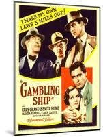 Gambling Ship, Jack La Rue, Roscoe Karns, Cary Grant, 1933-null-Mounted Photo