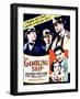 Gambling Ship - Movie Poster Reproduction-null-Framed Photo