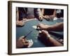 Gambling Table in a New Orleans Casino-Arthur Schatz-Framed Photographic Print