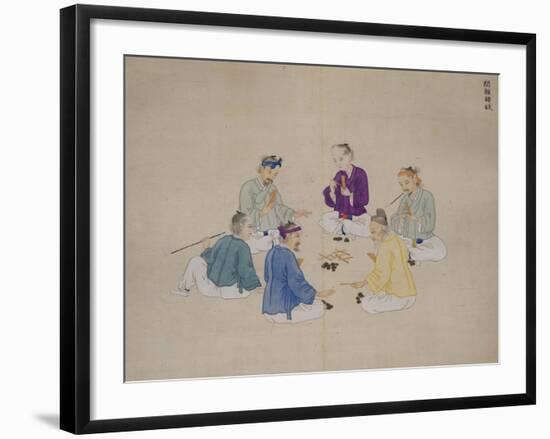 Gambling-Kim Junkeun-Framed Giclee Print