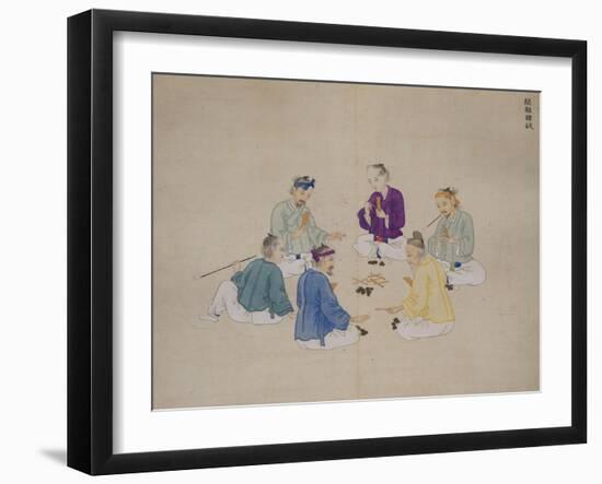 Gambling-Kim Junkeun-Framed Giclee Print