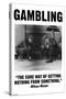 Gambling-Wilbur Pierce-Stretched Canvas