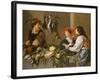 Game and Vegetable Sellers-Theodor Rombouts-Framed Giclee Print