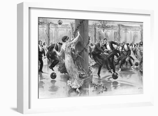 Game, Balloon Football-Samuel Begg-Framed Art Print