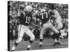 Game Between the Baltimore Colts Vs. the Chicago Bears-George Silk-Stretched Canvas