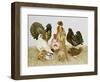 Game Birds-Pat Scott-Framed Giclee Print