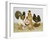 Game Birds-Pat Scott-Framed Giclee Print