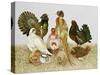Game Birds-Pat Scott-Stretched Canvas