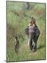 Game Guards Patrolling on Elephant Back, Kaziranga National Park, Assam State, India-Steve & Ann Toon-Mounted Photographic Print