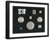 Game Objects Made from Ivory, Dice, Knucklebones-null-Framed Giclee Print