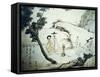 Game of Archery-Sin Yun-Bok-Framed Stretched Canvas