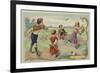 Game of Badminton-null-Framed Giclee Print