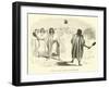 Game of Ball Among the Indians-Édouard Riou-Framed Giclee Print